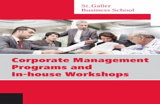 SGBS In-house Workshops