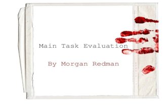 Main Task Evaluation AS-Level Media