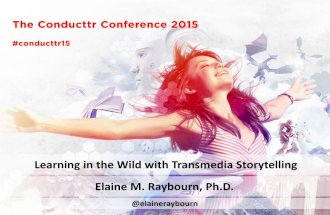 Learning in the Wild with Transmedia Storytelling