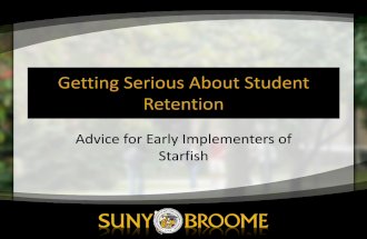 Getting Serious About Student Retention