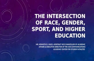 The Intersection of Race, Gender, Sport and Higher Education in Two Year Colleges