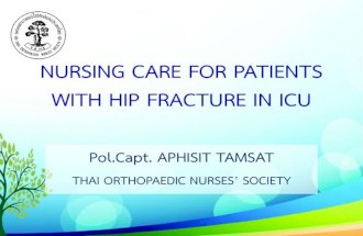 nursing care hip fracture in icu