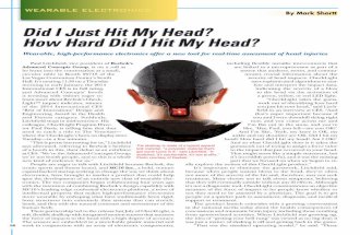 Did I Hit My Head (D2P, May 2015)