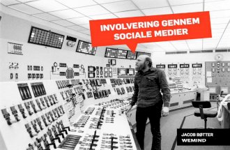 Jacob Bøtter - Involvering gennem sociale medier