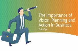 The Importance of Vision, Planning and Action in Business