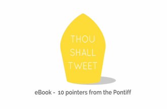 Thou Shall Tweet: 10 things The Pope can teach your business about using Twitter