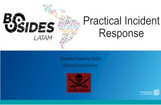 CSIETE | BSidesLATAM: Practical incident response team