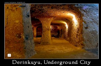 Underground city of_derinkuyu