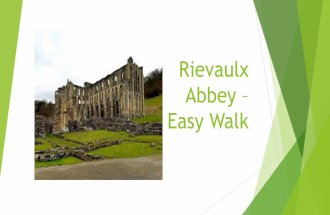 Rievaulx abbey – easy walk