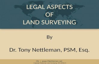 Legal Aspects of Land Surveying (v2)