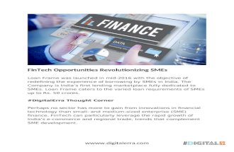 Fin tech opportunities revolutionizing SMEs