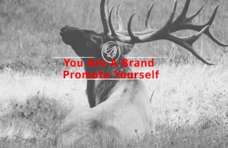 Professional Prep Lecture: Self promotion + Leave Behinds