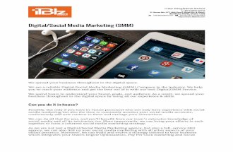 Digital/Social Media Marketing (SMM)