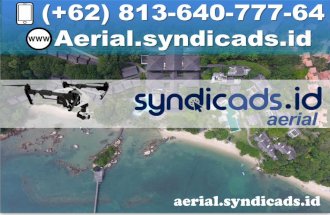 Jasa Foto Udara Drone, 0813-640-777-64(TSEL) | Syndicads Aerial