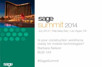 Sage summit-mobile workforce