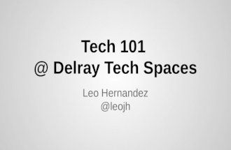 Tech 101 @ delray tech spaces