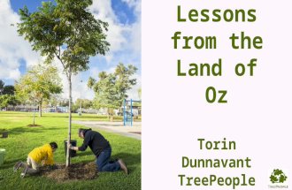 Lessons from the Land of Oz: Australia's Response to the Millennium Drought
