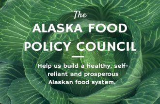 Alaska Food Policy Council Fundraising Campaign