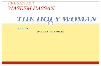 THE HOLY WOMAN BY QAISRA SHAHRAZ