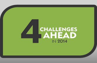 4 challenges ahead in 2014