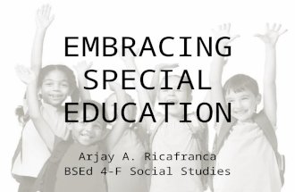 Embracing Special Education
