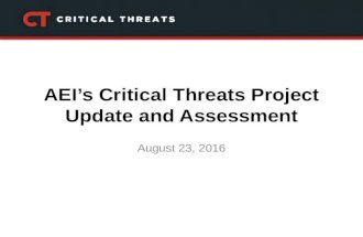 2016 08-23 ctp update and assessment