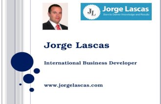 Jorge Lascas - International Business Development Services