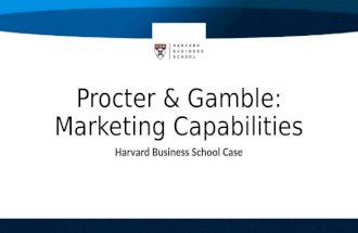 Procter & Gamble: Marketing Capabilities