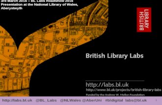 British Library Roadshow 2016 Wales