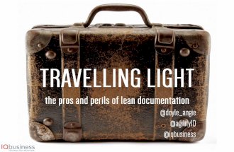 Travelling light angie doyle agile africa_2016