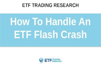 How To Handle An ETF Flash Crash