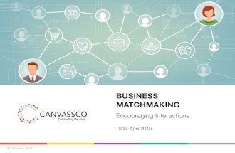 Canvassco Business Matchmaking Solutions