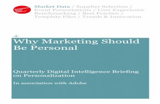 Why marketing should be personal?