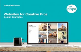 Pixpa - Website Design Examples