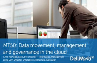 Data Movement, Management and Governance In The Cloud: DocuSign Case Study