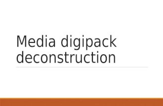 digipack desconstuction