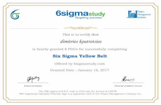 6sigmastudy by Project Management institude,Inc