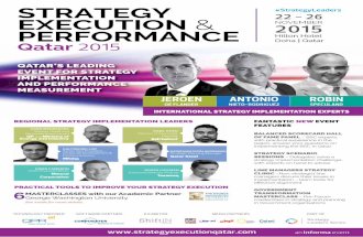 Strategy Execution at Strategy Leaders Qatar_Jeroen De Flander