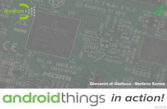 Android Things in action