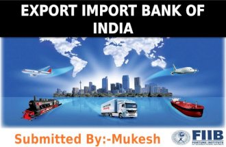 Mukesh Singh (Export Import Bank Of India)