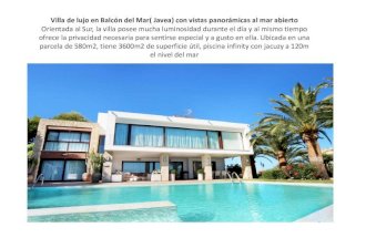 Luxury villa in Spain( Javea-Alicante)