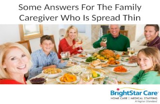 Family Caregiving and the Sandwich Generation