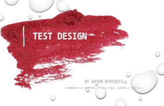 Test design techniques basics