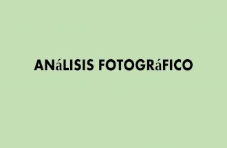 Analisis fotografico