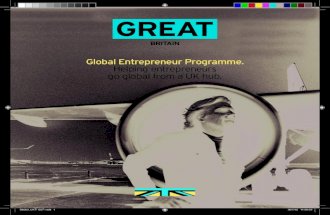 UKTI Global Entrepreneur Programme brochure V6