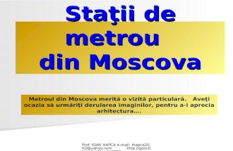 Metroul Din Moscova