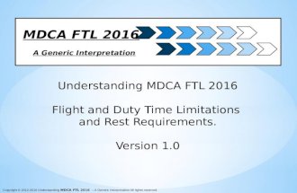 MDCA FTL 2016 Module 2 v1.0