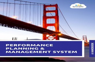 Performance Planning & Management Handbook