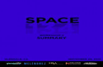 Space 134 Workshop #2 - Summary
