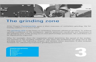Guide to Centerless External Cylindrical Grinding – part II of the reference work